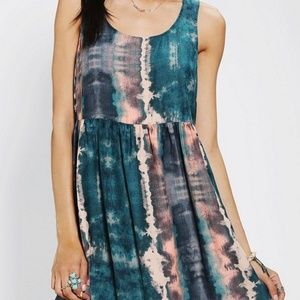 Urban Outfitters Ecote Peek-A-Boo Babydoll Dress